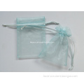 6X9'' Light Blue Organza Candy Pouch